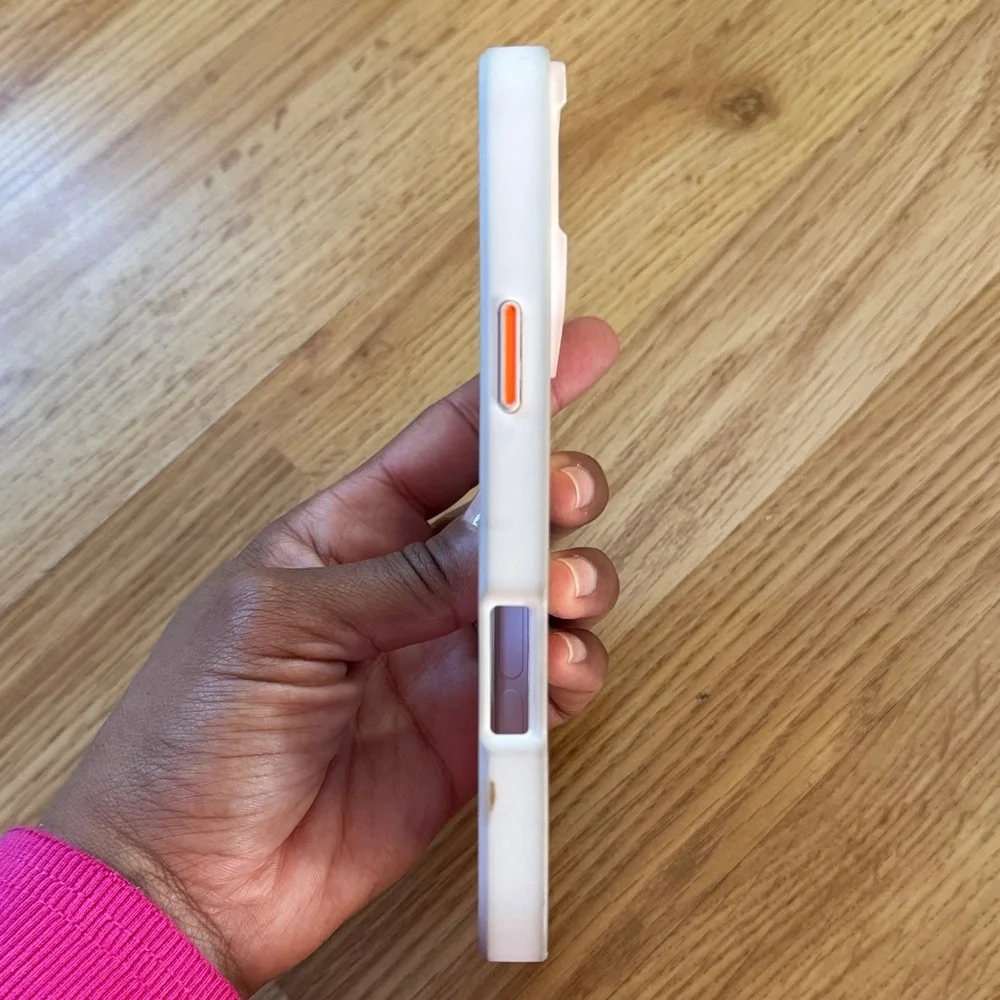 iPhone 16 Pink Phone Case with Stand